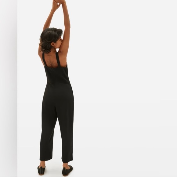 EVERLANE Japanese Go Weave Slip Jumpsuit Size 6 - Picture 6 of 14